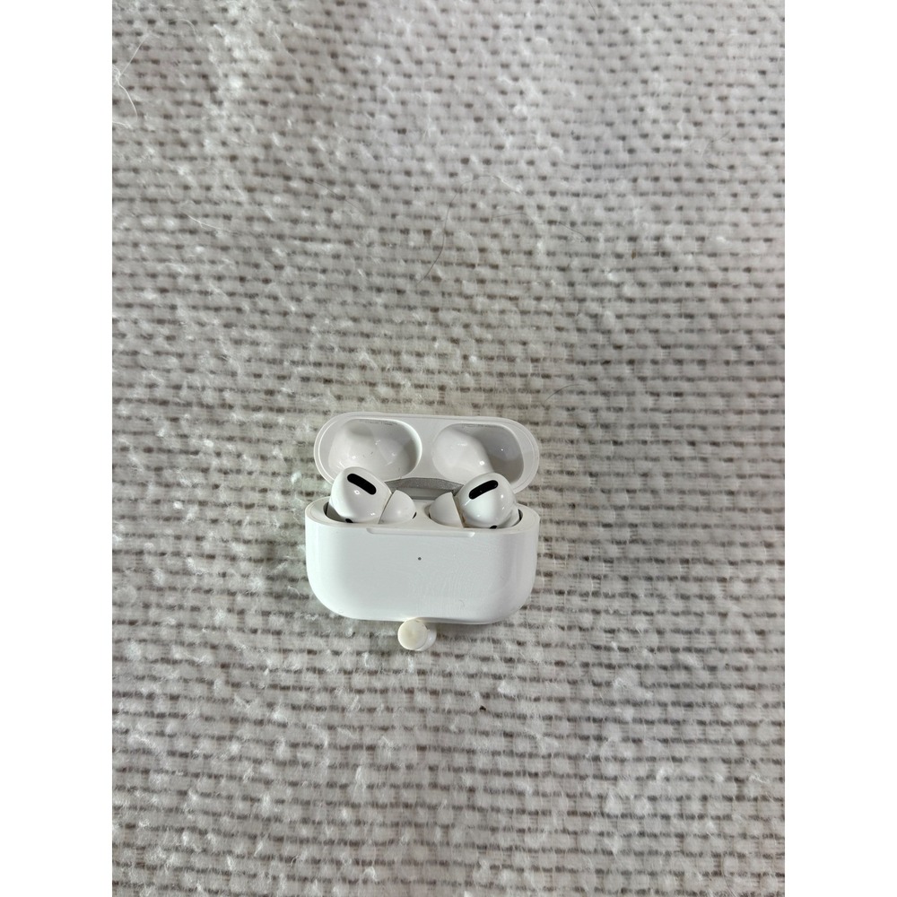 Apple AirPods Pro 2nd Gen Wireless Earbuds White MQD83AM/A Lightning Case